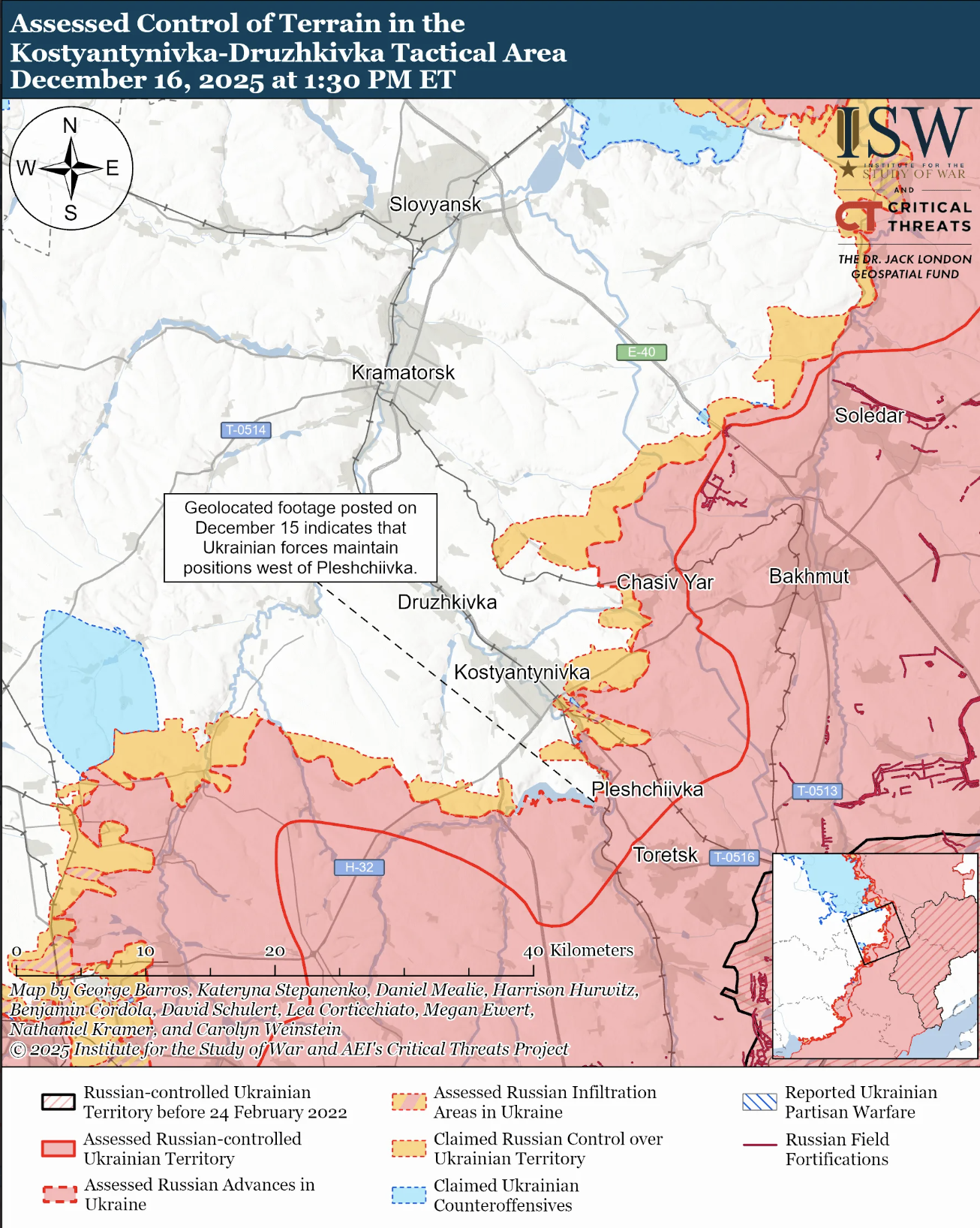 Росія навряд чи зможе захопити Донеччину до 2027–2028 років: інтерв'ю аналітиків ISW